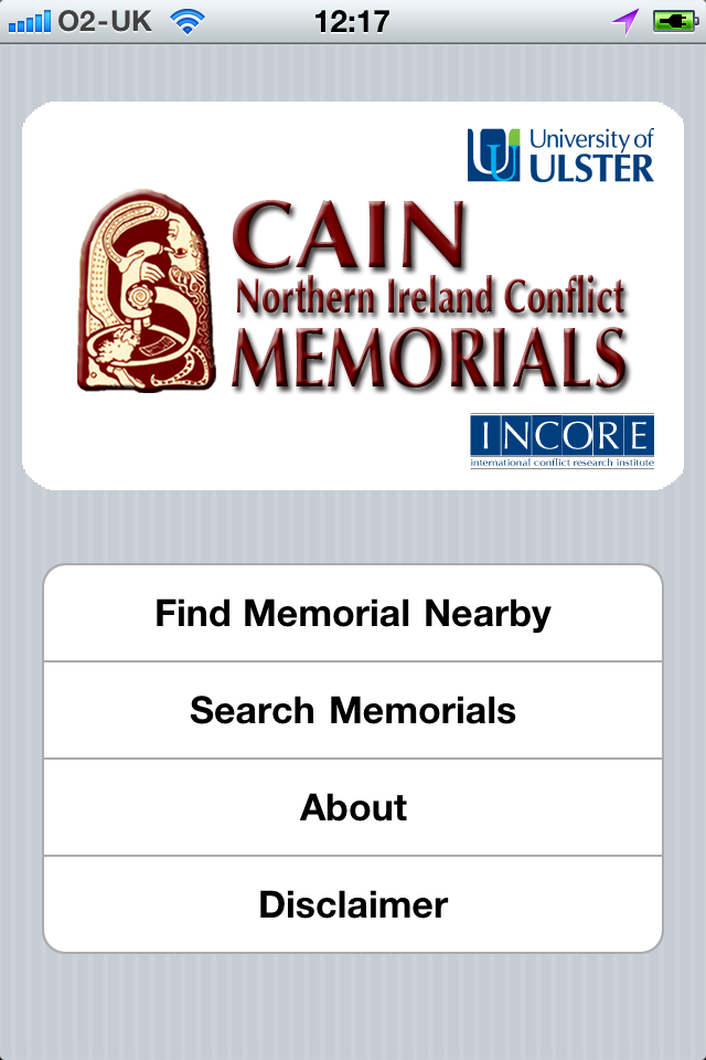 Image of Memorials - Northern Ireland Conflict for iPhone