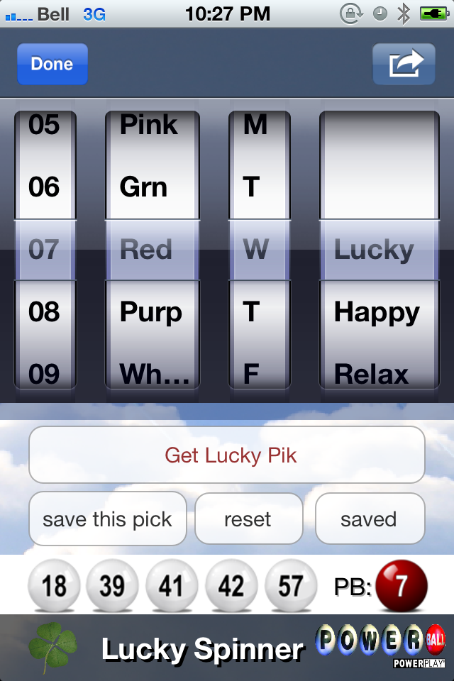 Screenshot Lucky Piks U.S. Massachusetts Screenshot Lucky Piks U.S. Massachusetts